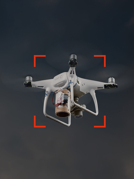 full width section img drone in sky